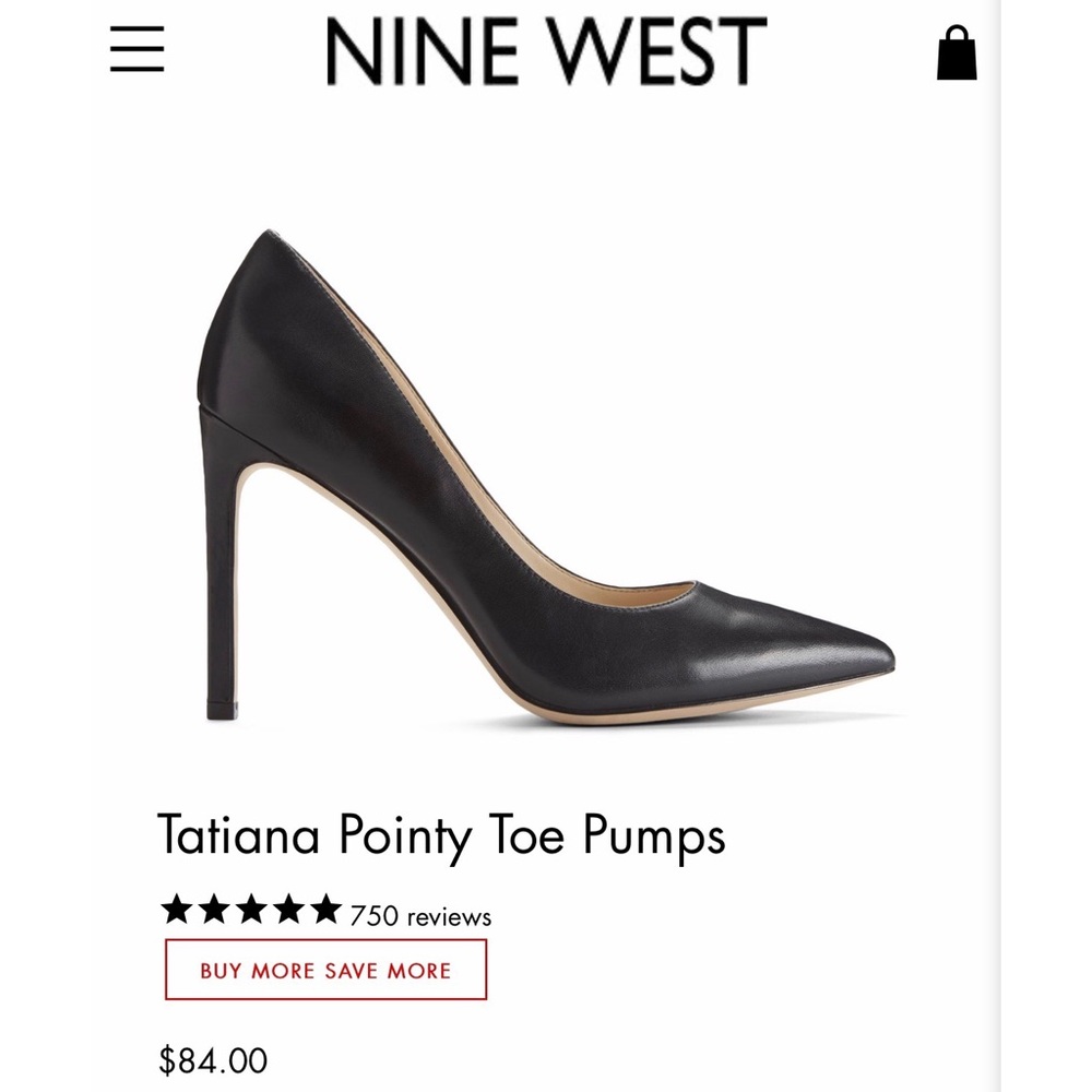 VEUC NINE WEST TATIANA PUMPS